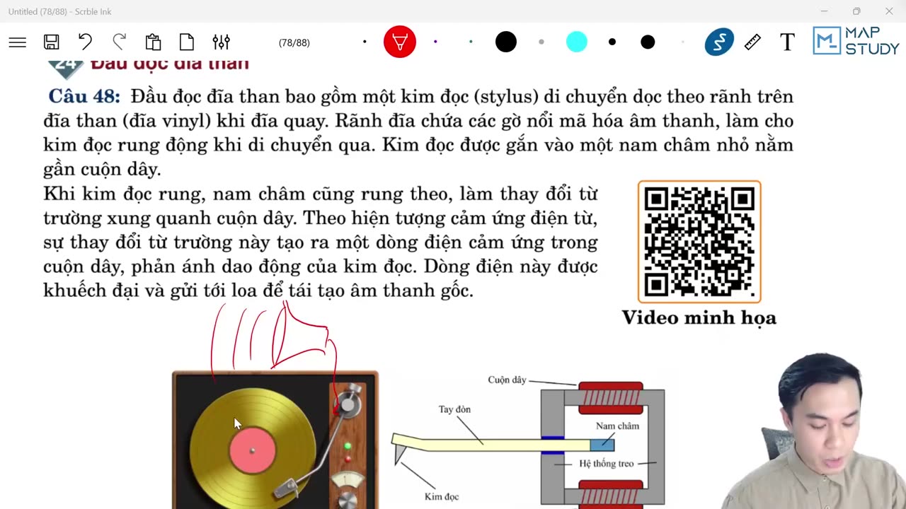 4. Mô hình 24 - Đầu đọc đĩa than