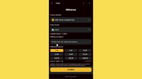 BIG MININ MINI APP BOT TELEGRAM YOHI EARN YOHI COIN AND USDT