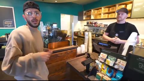 Brawadis goes VIRAL on TikTok after refusing to put the camera down at Starbucks