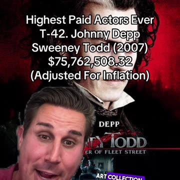 Johnny Depp Sweeney Todd Fortune