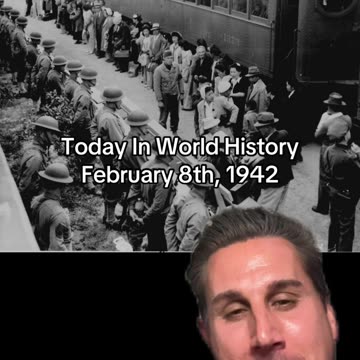 THE HISTORIC MOMENT OF FEBRUARY 8th, 1942
