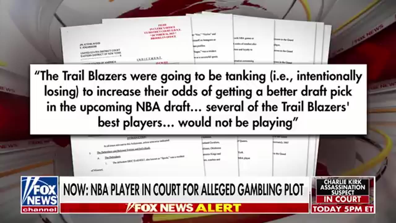 NBA figures charged for alleged involvement in illegal gambling scheme