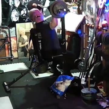 Seated Military Press at The Home Gym! #militarypress #shoulders #workout #fitness