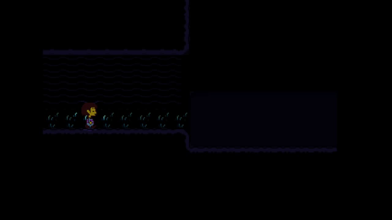 Undertale nutreal playthrough (waterfall)