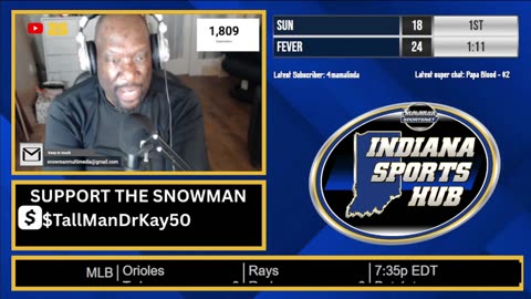 Fever vs Sun LIVE | Snowman’s Old‑School PBP, Caitlin Clark Lights It Up Again! 🔥 #SubAThon