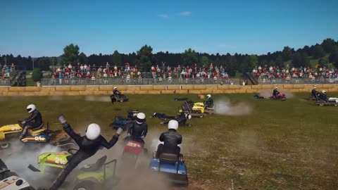 Lawn Mower Demolition Derby