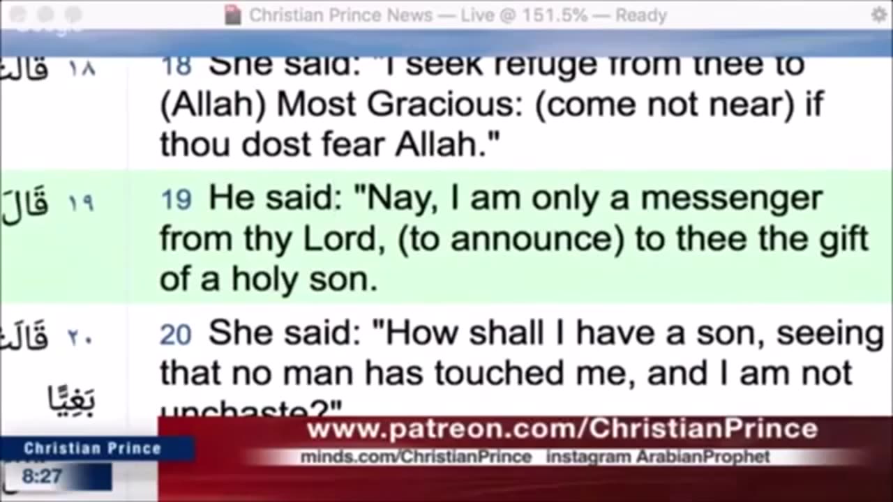 Christian prince Your Quran is the most stupid book ever