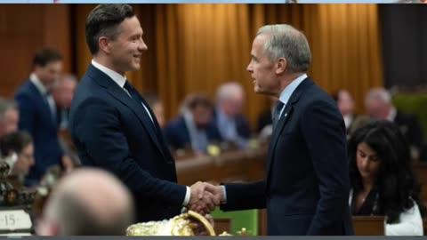 Carney and Poilievre exchange pleasantries, then resume an epic debate