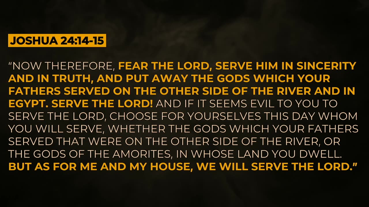 It's Time to Decide (Joshua 24:14-15) | Pastor Abram Thomas