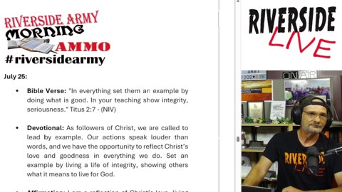 Riverside Morning Ammo Daily Devotional 7.25.25