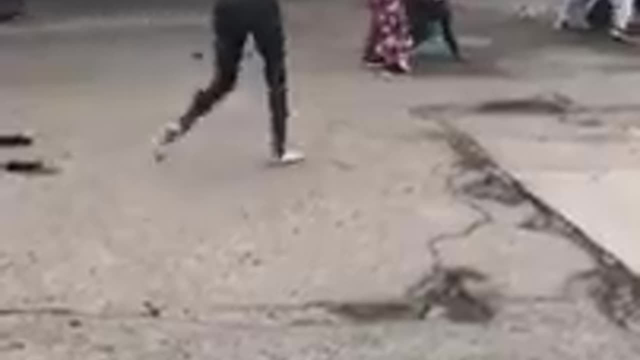 GIRLS FIGHTS WITH BATS