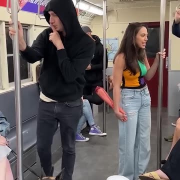 She never let go of his hand😂