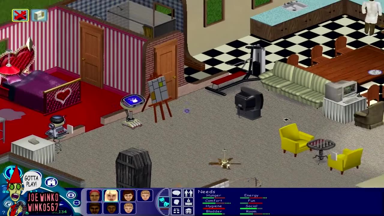 Sims 1 Gameplay Series 1x48 Joe Winko
