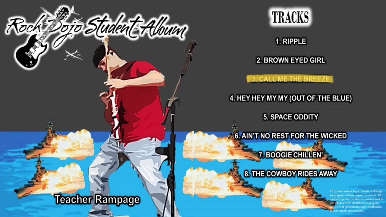 Rock Dojo: Student Album #38 "Teacher Rampage" Full Album