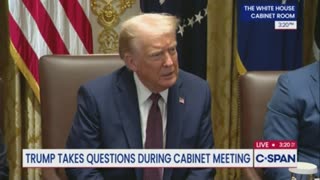 TRUMP: “Chuck Schumer has become a Palestinian, by the way. We call him our great Palestinian