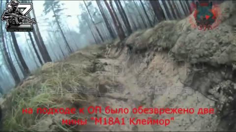 Footage of the 111th Special Forces Brigade clearing an enemy dugout in the Krasnolimansk direction.