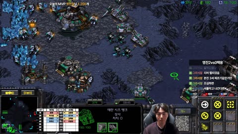 【15.8.25】 SC:R 1v1 (FPVOD) Rush (T) vs Bisu (P) 【Map: Dominator】