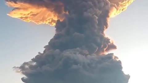🚨🚨🌋🔥 Indonesia volcano eruption 🌋🌋🌋