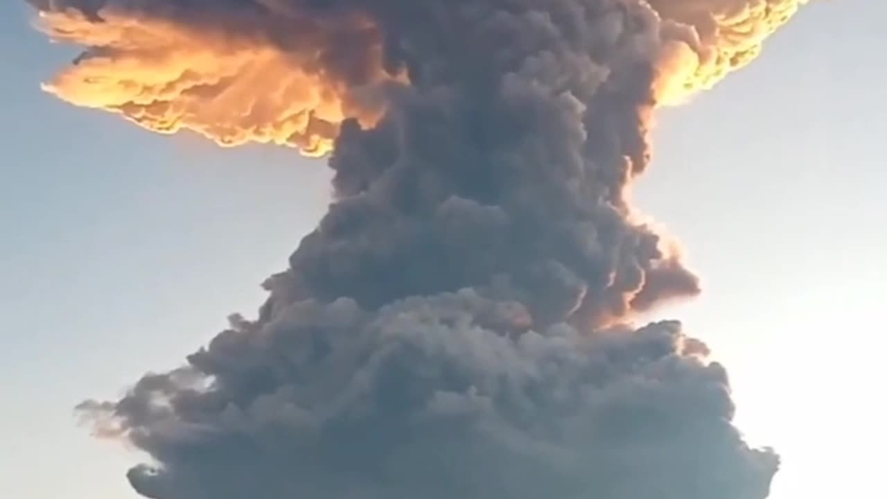 🚨🚨🌋🔥 Indonesia volcano eruption 🌋🌋🌋