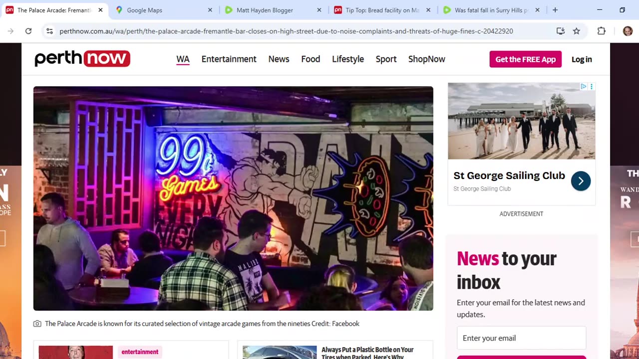 Palace Arcade closes as I revisit Palace St and Trump makes White House tippy top again