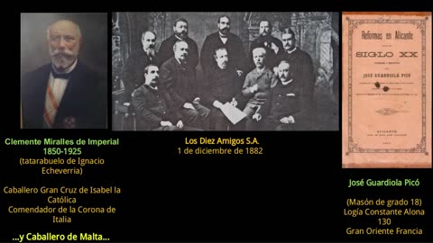 La estirpe familiar de Ignacio Echeverria Miralles de Imperial Nobleza, Orden de Malta y Jesuitas