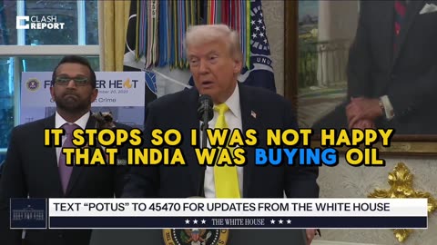 “(Modi) assured me today that India will not buy oil from Russia.“