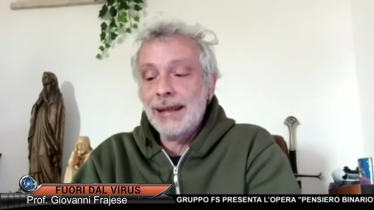 ROBERTO BURIONI PREMIATO DA MATTARELLA Fuori dal Virus n.1470.SP