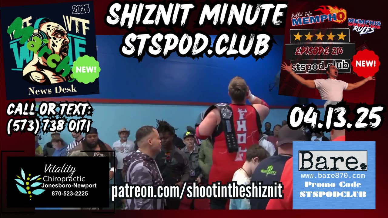 SHIZNIT MINUTE 04.13.25-BT TALKS THE BIG MANES!