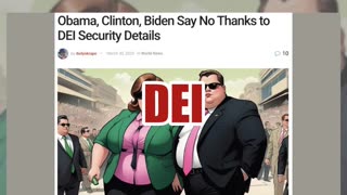Fact Check: Obama, Biden, Clinton Did NOT Reject Secret Service Detail For Being DEI Hires -- Satire