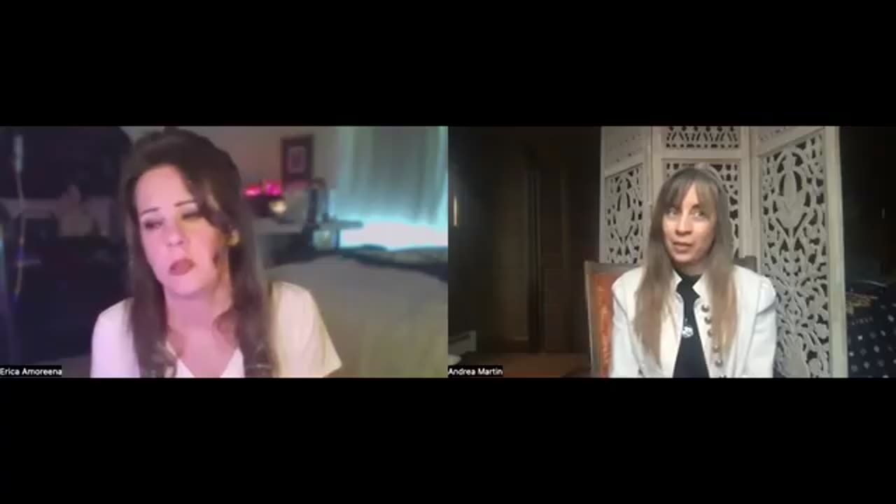 Galactic Tennis Match over a Forlorn Planet.. Andrea Martin & Erika