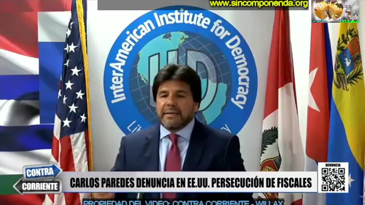 PERIODISTA CARLOS PAREDES DENUNCIÓ EN EEUU PERSECUCIONES AL PERIODISMO INDEPENDIENTE