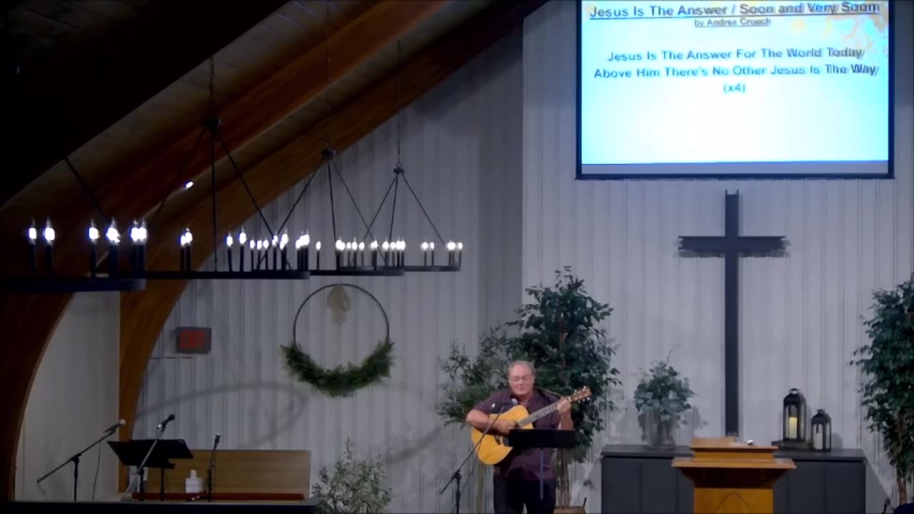Jesus Is The Answer / Soon & Very Soon by Andrea Crouch (cover by Dan Wilkin) @Ccfergusfalls