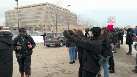 LIVE: Anti-ICE Protesters Outside Bishop Henry Whipple Federal Building in Minnesota