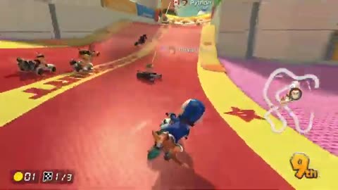 5_23_20 edition of Mario Kart 8 Deluxe. Racing with Mysticgamer