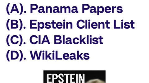 Epstein Client List? 😱 FBI says it doesn't even exist!