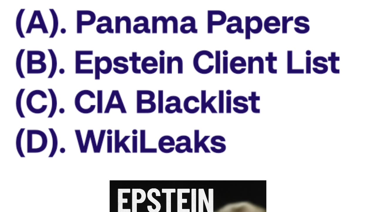 Epstein Client List? 😱 FBI says it doesn't even exist!