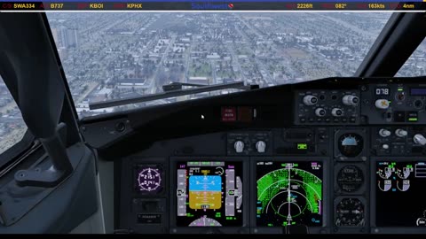 Landing in Phoenix (KPHX)