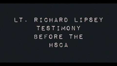 Lipsey to HSCA on Autopsy, Decoy Hearse, Caskets; says he ate the Burgers this time