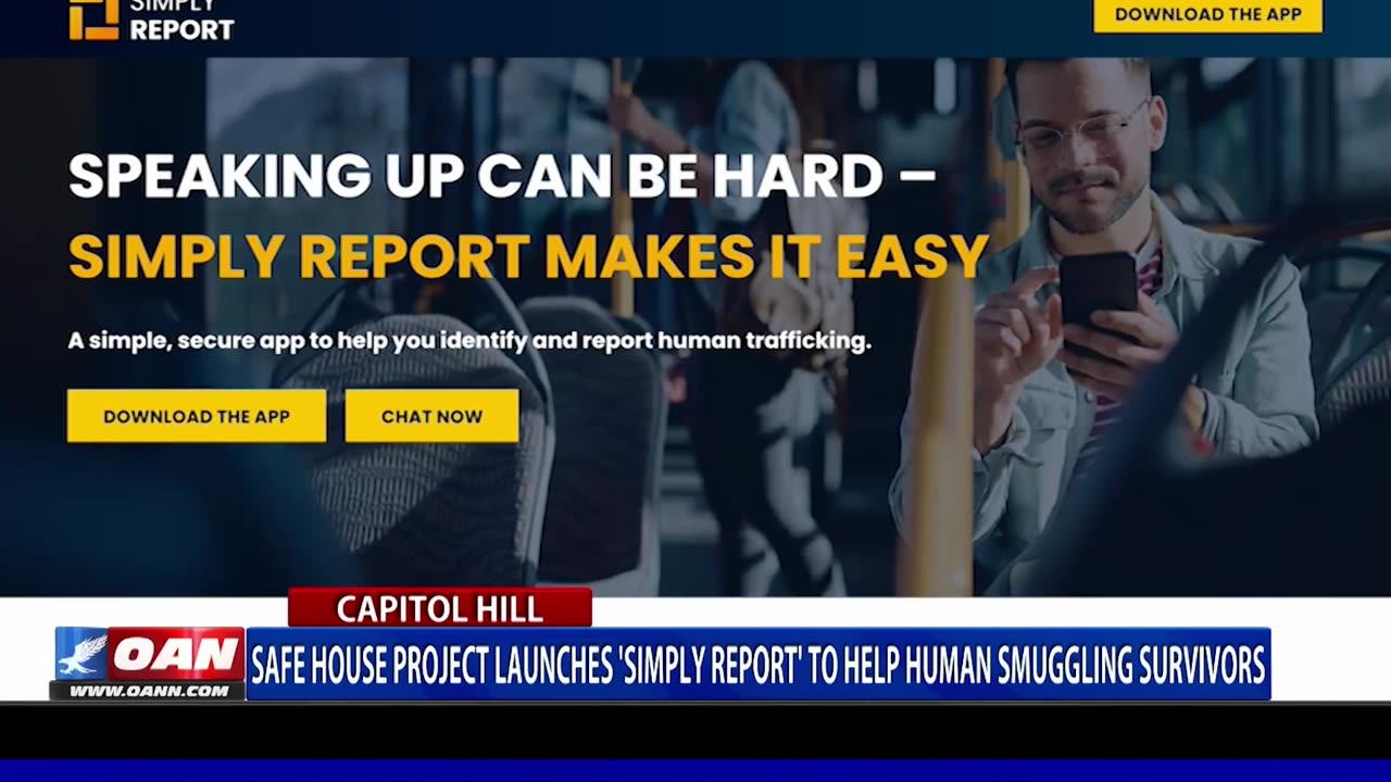 Safe House Project launches Simply Report to help human smuggling survivors