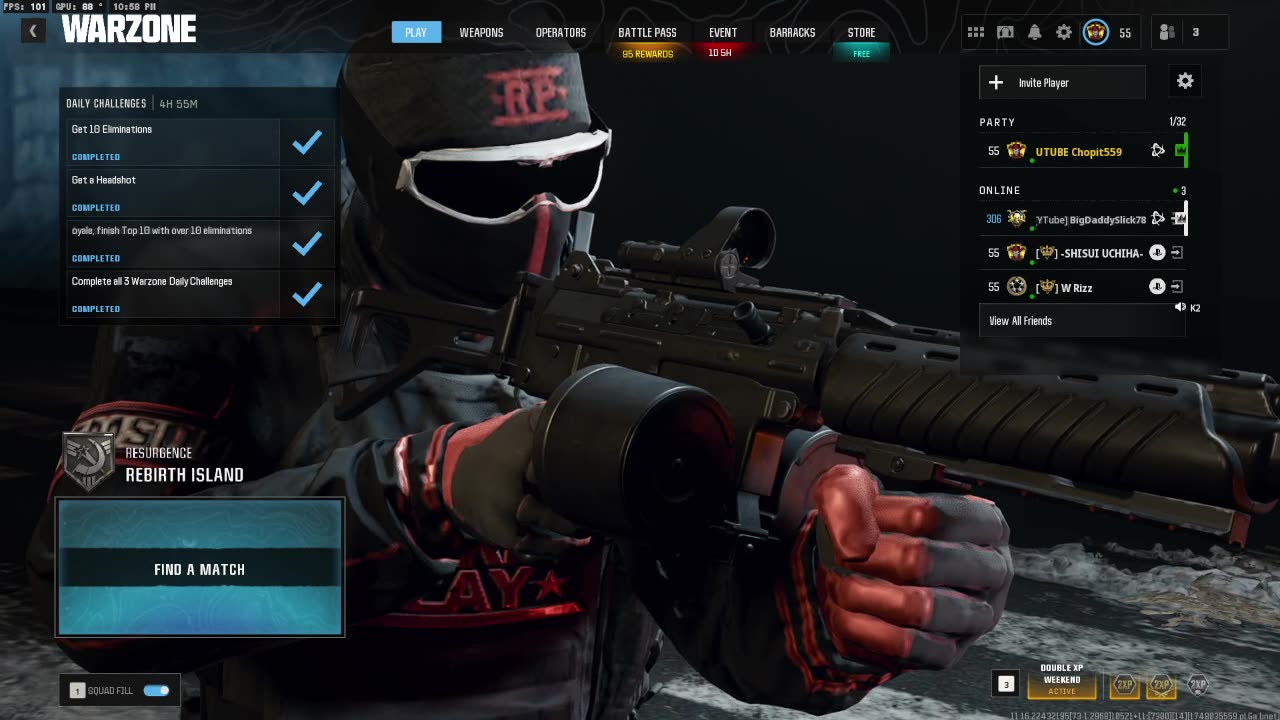 LIVE RANKED PLAY WARZONE