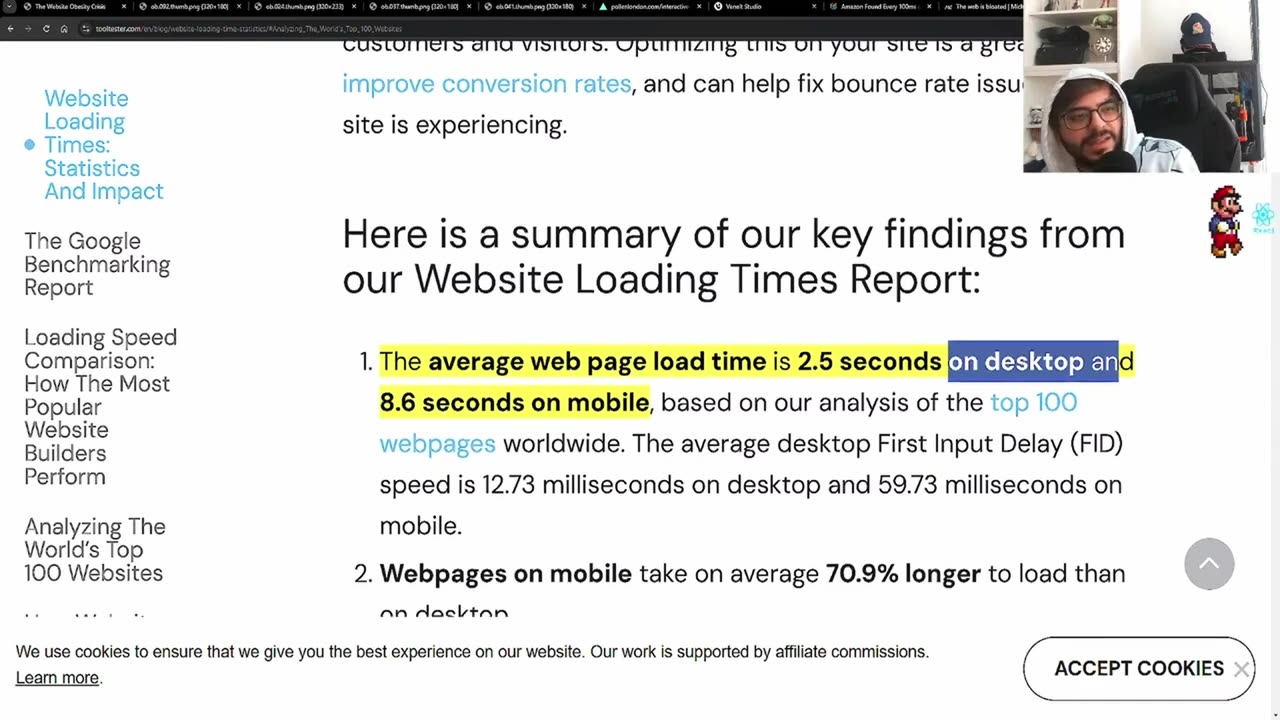 Enlightened Programming - Web Statistics Are Clear - Websites Are Worse and It's All Reacts Fault