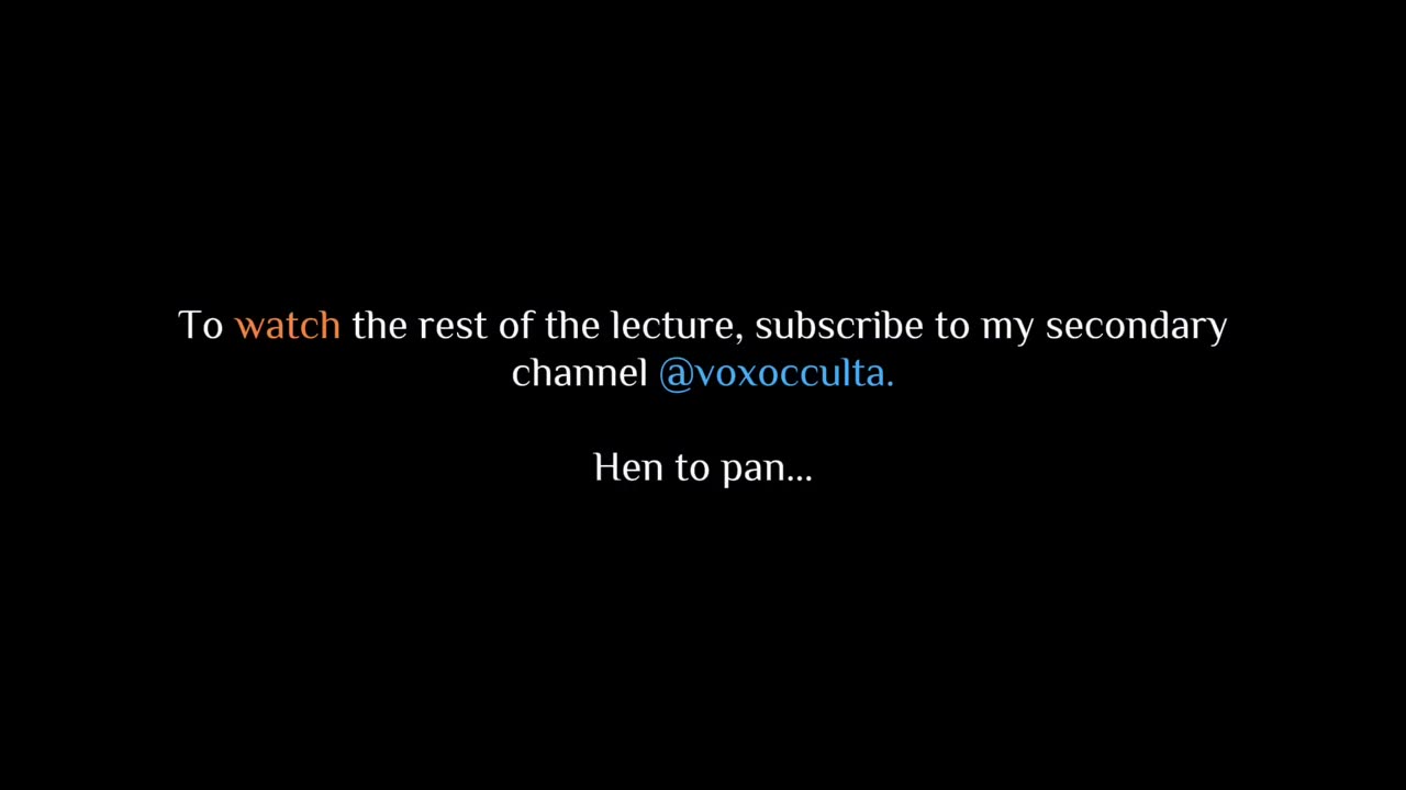 MANLY P. HALL: YOU ARE HERE FOR A PURPOSE! (OCCULT LECTURE)