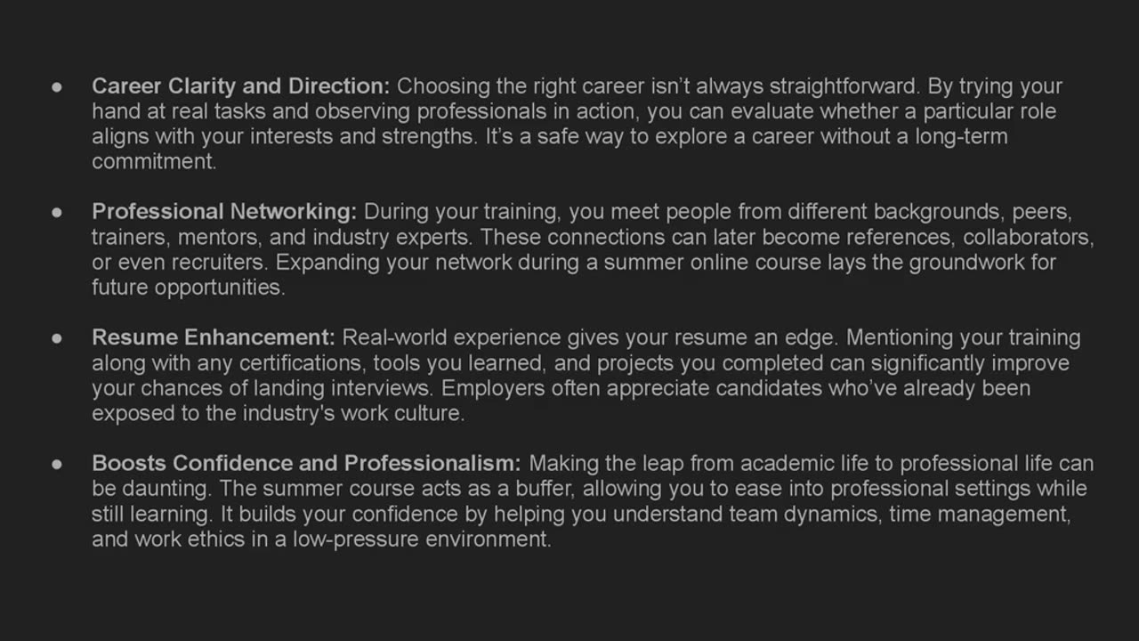 Learn, Grow, Succeed: Summer Training Insights