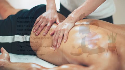 Registered Massage Therapist Toronto - torontoacupunctureclinic.com