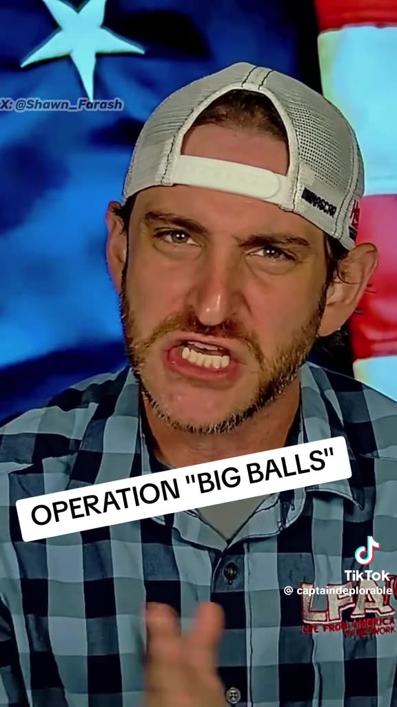 SHAWN FARASH TRUMP IMPERSONATOR- OPERATION “BIG BALLS “