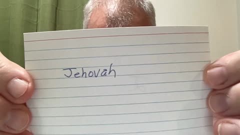 Jehovah