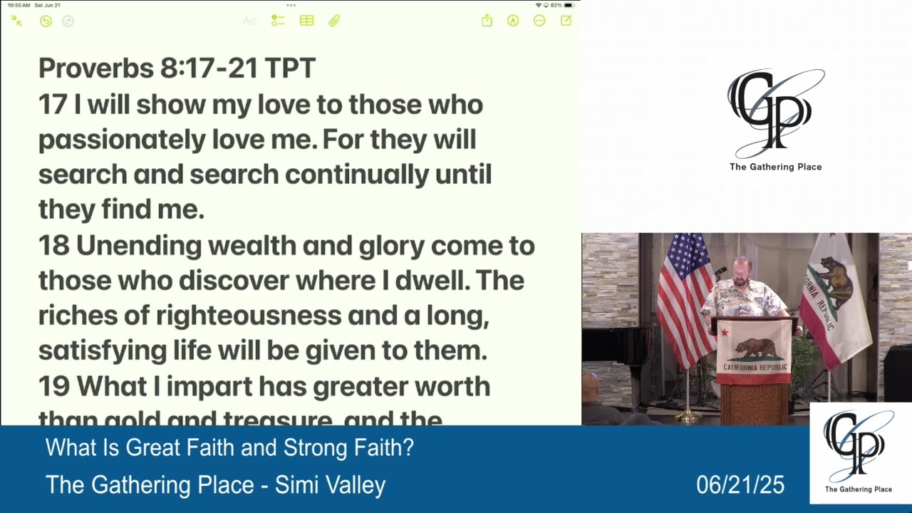 What Is Great Faith And Strong Faith?