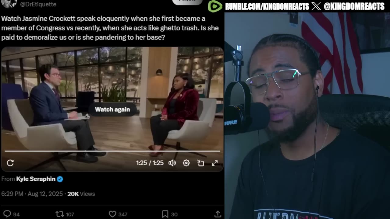 This Clip DESTROYS Jasmine Crockett’s Entire Image - Crowd ERUPTS