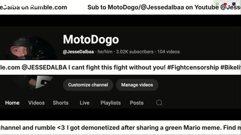 Go find my new channel @JesseDalbaa Follow me on X and Rumble.com to find out why @JesseDalba