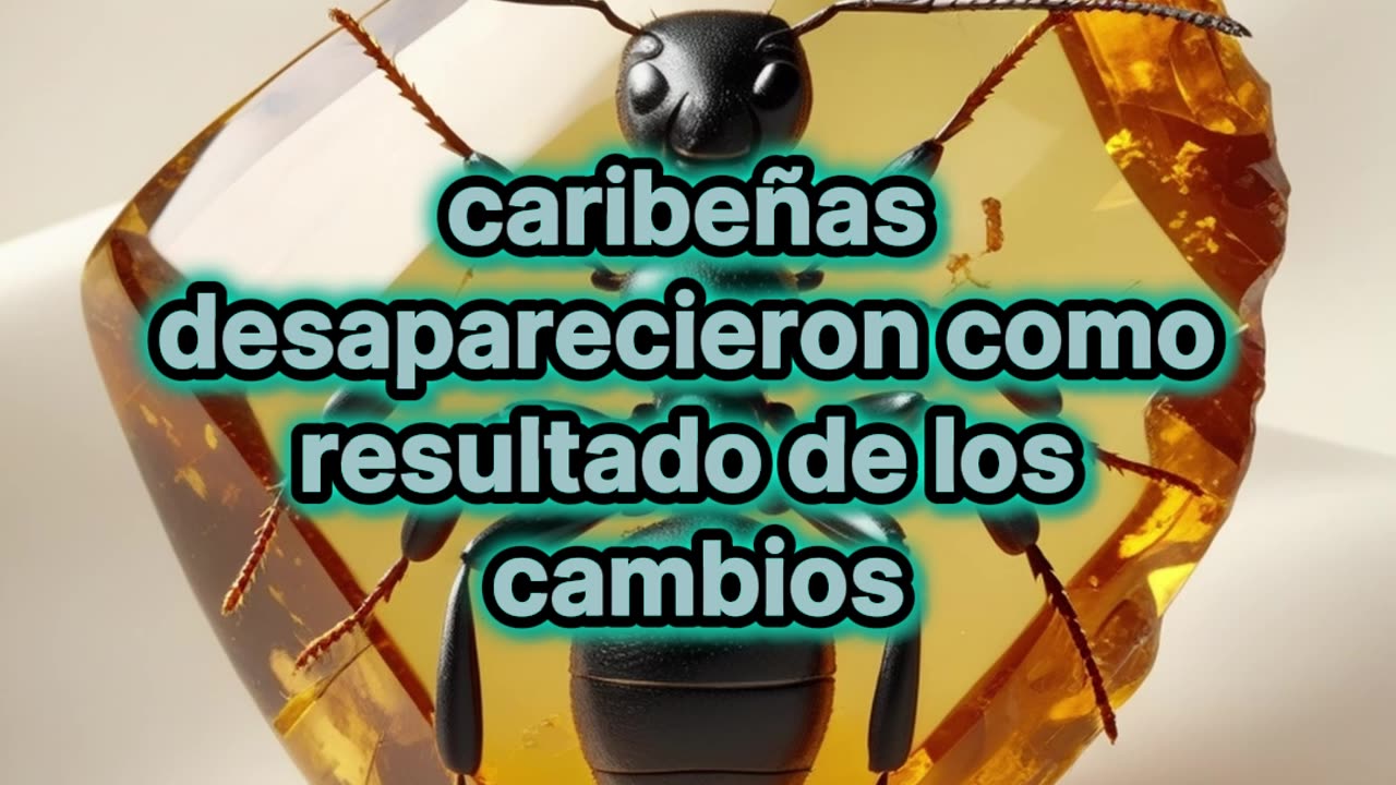 Hallan en ámbar la hormiga depredadora más pequeña del pasado.